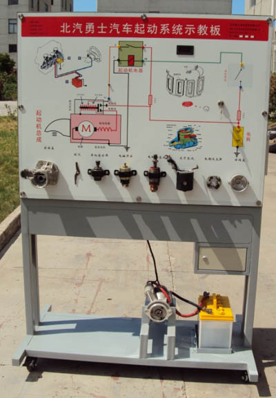 HY-QCYS5 勇士汽車起動(dòng)系統(tǒng)示教板