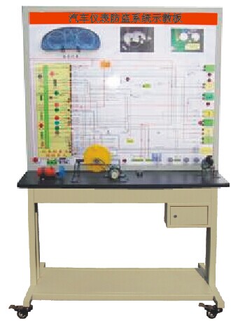 HY-QC627型汽車儀表防盜系統(tǒng)示教板