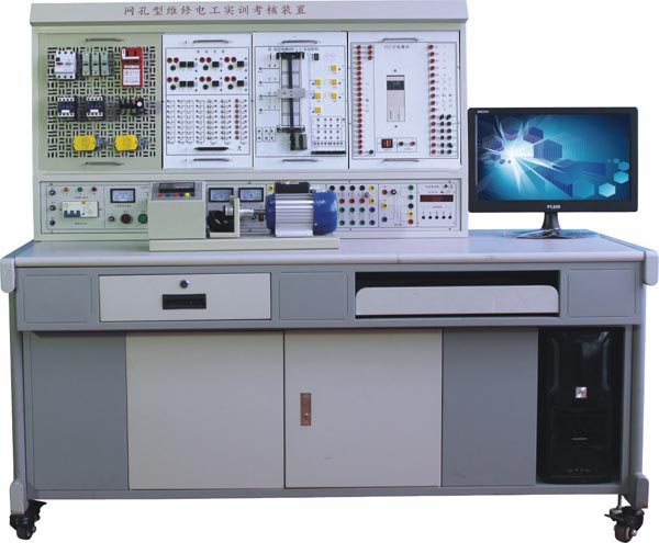 HYWK-88B型網(wǎng)孔型中級(jí)維修電工實(shí)訓(xùn)考核裝置