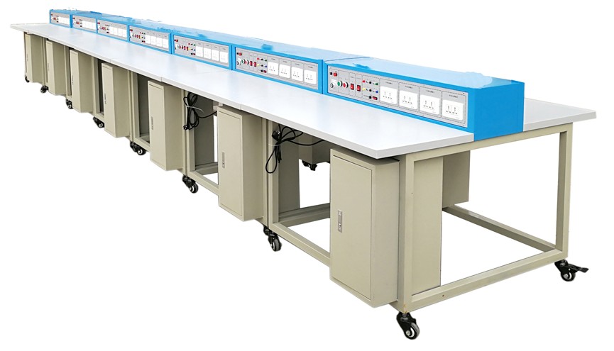 HYGY-80C電子工藝焊接裝配生產(chǎn)線（雙面四工位）